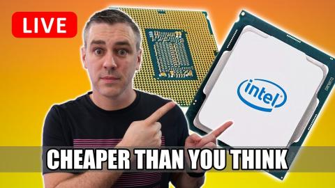 Intel Alder Lake-S Costs HOW MUCH?? [eTeknix Live Show 10th September 2021]
