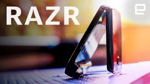 Motorola's RAZR is unlike any other foldable we've used