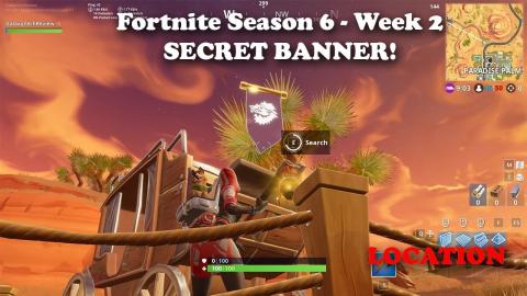 Fortnite - Season 6 Week 2 Secret BANNER Location and Loading Screen