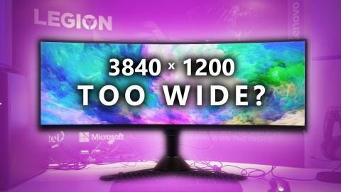 Lenovo Legion May Have Gone TOO WIDE!