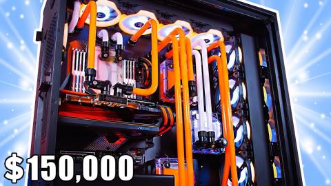 We Built OVER $150,000 of INSANE Custom PCs in One Year PART 2