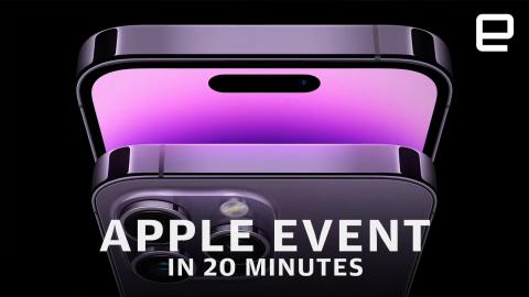 Apple’s iPhone 14 event in under 20 minutes