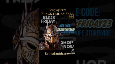 Cosplay Pros BLACK FRIDAY SALE! #diycosplay #cosplayfoam #evafoam