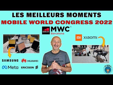 VLOG : Les MEILLEURS Moments du Salon Mobile World Congress 2022 (Barcelone)
