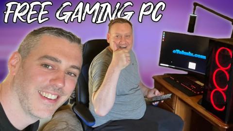 I Surprised A Viewer With a FREE Gaming PC!!!