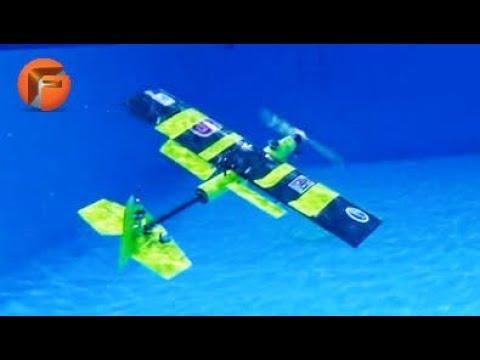 This Drone Can FLY UNDER WATER!!! (8 Drone Inventions)