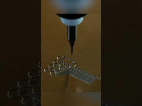 Mesmerising PCB milling - CNC machining #shorts