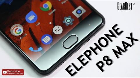 Elephone P8 MAX w/ Huge Battery Smartphone- GearBest