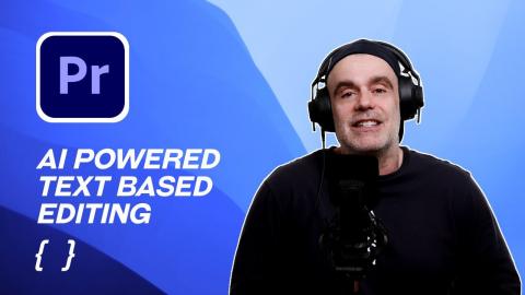Level up Your Editing Game! Premiere Pro 2023 Unleashes Game-Changing AI Text Editing