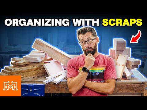 Using Your Scraps to Organize Your Shop