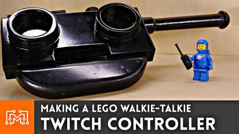 Making a LEGO Walkie Talkie Twitch Stream Controller