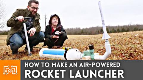 How to Make an Air-Powered Rocket Launcher