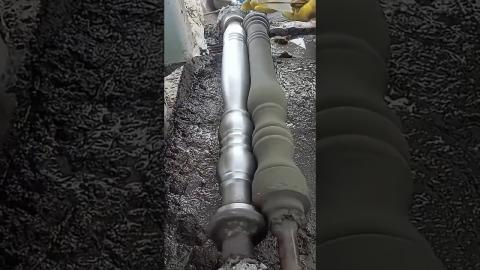 Making Cement Pillars From Scratch????????????????#satisfying #shortvideo #shorts