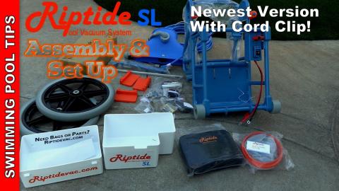 Riptide SL Cart Assembly & Battery Set Up Step by Step Video- Updated Version with Cord Clip!