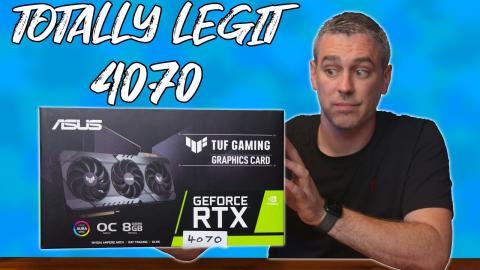 RTX 4070......A 3090 Ti In Disguise!!!