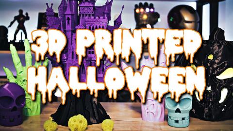 Amazing 3D Printable Halloween Files! HAPPY HALLOWEEN!