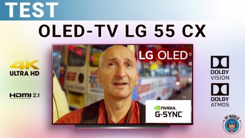 TEST : OLED-TV LG 55CX (GAMING NVIDIA, HDMI 2.1, Dolby Vision / Atmos...) !
