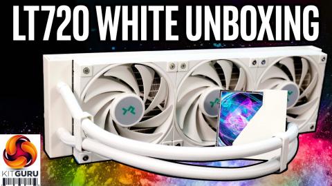 UNBOXING the Deepcool LT720 White Cooler