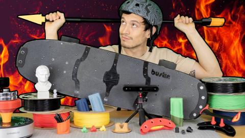 3D Printing ""Pro Skater"" Makes Cool Mods // Bustin YoFace V3, Insta360 ONE X2
