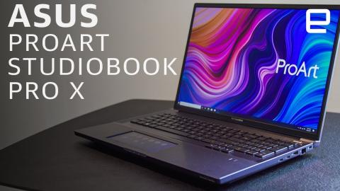 Asus ProArt Studiobook Pro X Hands-On: Big name, big laptop