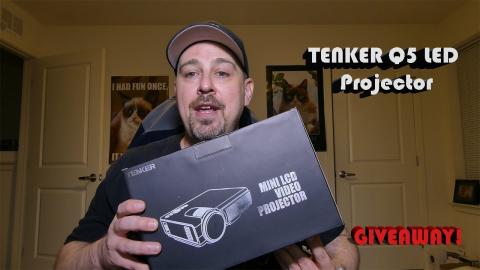TENKER Q5 LED Projector GIVEAWAY Contest!