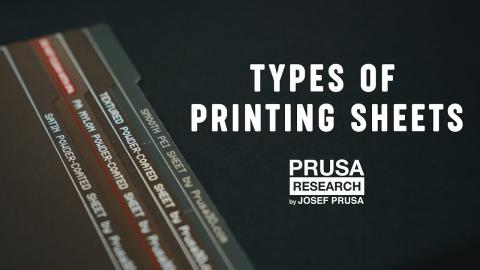 Types of printing sheets