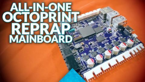 Run your 3D printer with only this Octoprint-based mainboard! "Revolve" at #MRRF2018