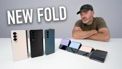 Samsung Galaxy Z Fold 4 Unboxing + Samsung Galaxy Z Flip 4 Unboxing (ALL COLORS)