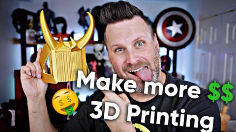 Make more $$ selling 3D Printable Files & 3D Prints online!