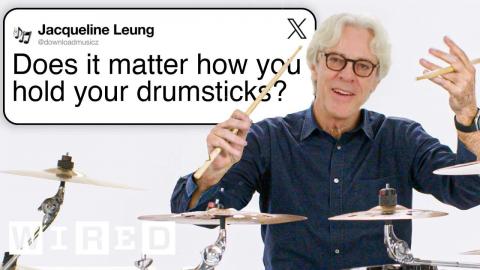 The Police's Stewart Copeland Answers Drumming Questions From Twitter | Tech Support | WIRED