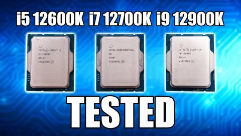 Intel 12th Gen Review [12600k | 12700k | 12900k TESTED]