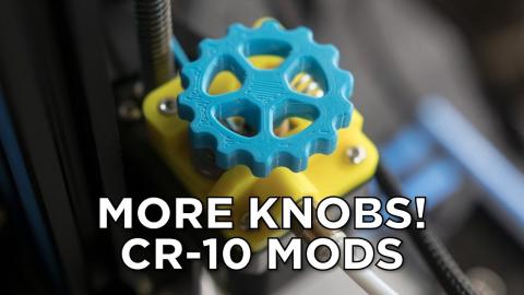 Making More Knob Mods for my CR-10 3D Printer // Fusion 360