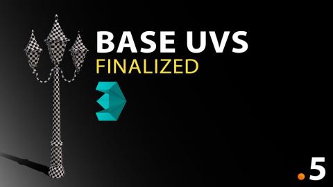 Unwrapping The Base #5 - 3DS Max Modelling Tutorial Course