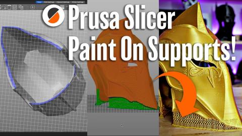 AMAZING! Paint on Supports for 3D Prints with Prusa Slicer!