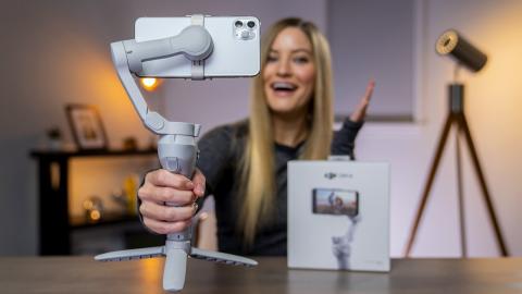 New DJI Mobile Gimbal! OM4 Unboxing and review!