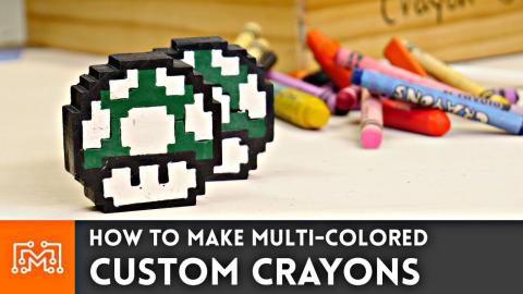 How to Make Multi-Colored Custom Crayons