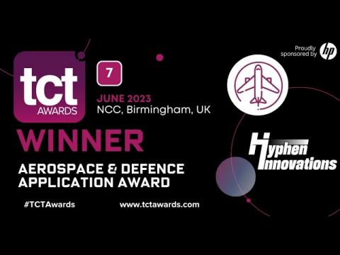 2023 TCT Aerospace & Defence Application Award