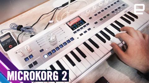 Hands-on with the new MicroKorg 2 at NAMM 2024