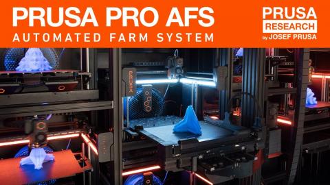 PRUSA PRO AFS - Automated Farm System: Presenting the Future of Manufacturing on EXPO 2020 in Dubai