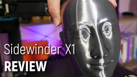 Artillary(Envovo) Sidewinder X1 3D Printer Review