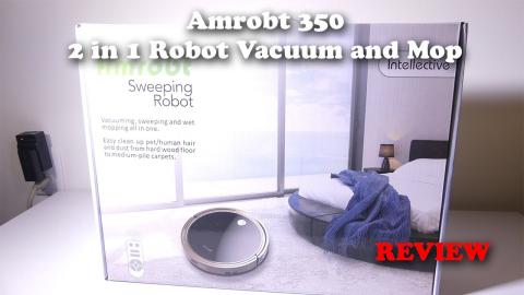 Amrobt Sweeping and Mopping Robot Vacuum REVIEW