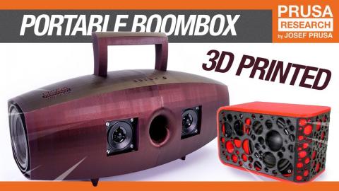 How to build a 3D printed boombox