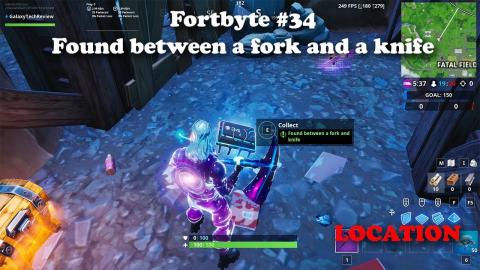 Fortbyte #34 - Found between a fork and a knife LOCATION