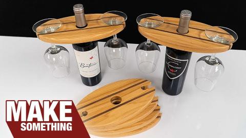 How to Make a Wine Display | My Best Seller at Craft Shows!