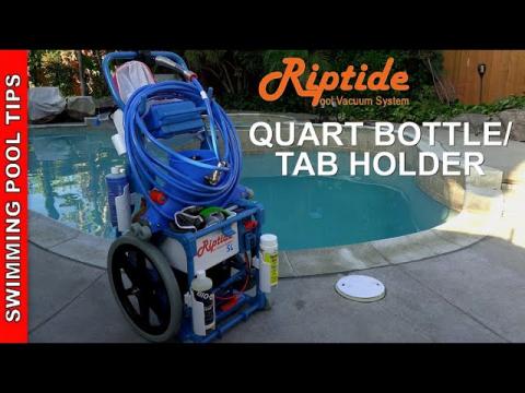 Riptide Quart Bottle/Tablet Holder - Up to 4 Can Be Mounted on the Riptide SL!