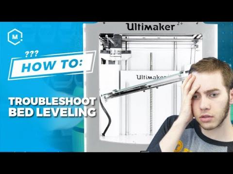 How To Troubleshoot Bed Leveling // 3D Printer Guide