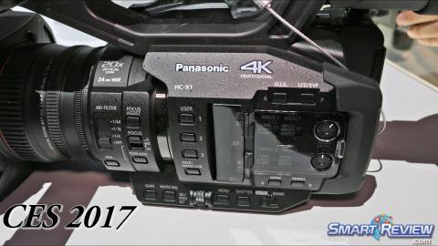 CES 2017 | Panasonic HC X1 Professional 4K Camcorder | 60p 4K | SmartReview.com