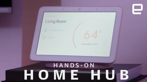 Home Hub Hands-On: A surprisingly compact smart display