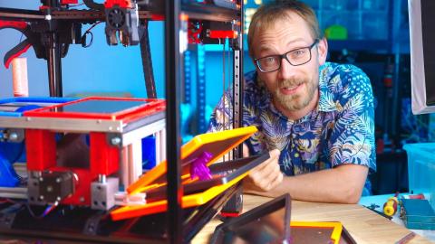 Fully automated 3D printing using REAL print beds!