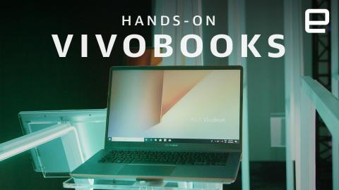 ASUS VivoBooks Hands-On at Computex 2018